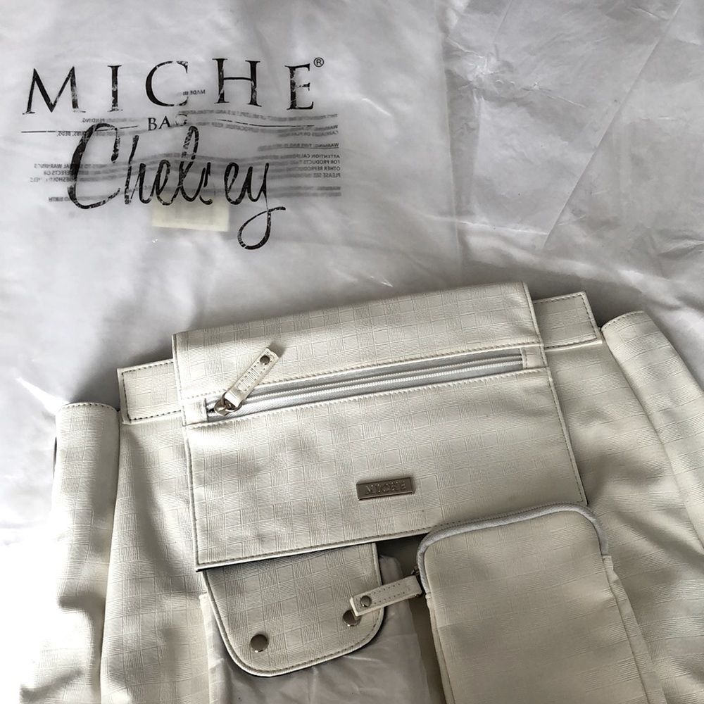 New white Miche sleeve